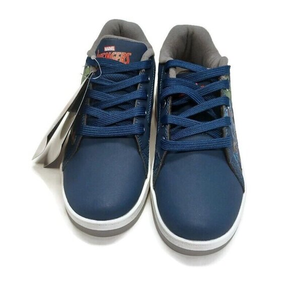 HEELYS Youth Size 6 Womens 7 Marvel Avengers Skate Shoes HES10506 Iron Man Blue - Picture 7 of 10